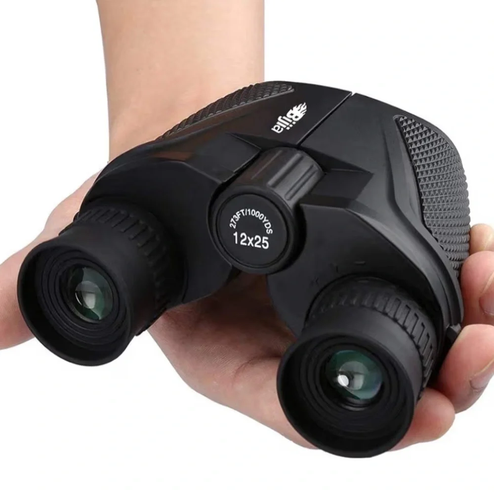 G4Free Bijia Compact Binoculars 12x25 Small Lightweight Outdoors Hiking Travel